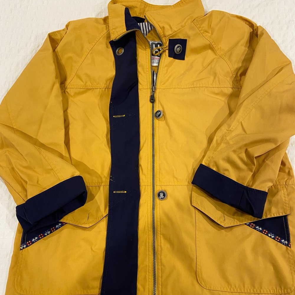 Vintage Yellow Raincoat